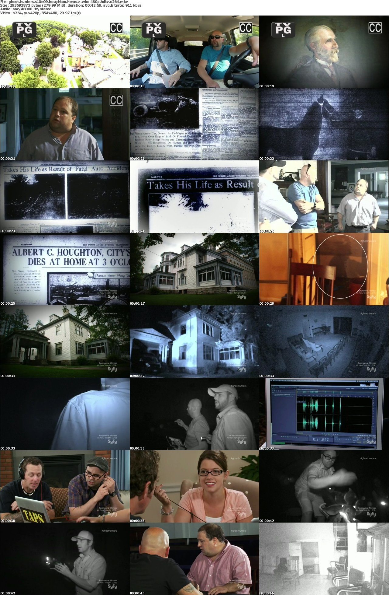 Ghost Hunters S10E09 Houghton Hears a Who 480p HDTV x264