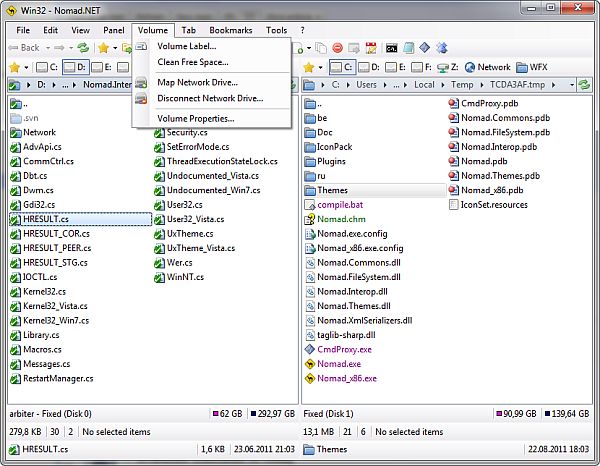 Nomad.NET Portable 2.8.7.1740 Stable + Nomad.NET 3.2.0.2745 Latest