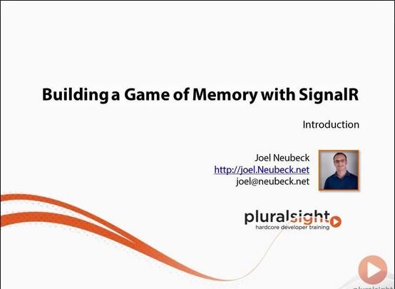 Building a Game of Memory with SignalR