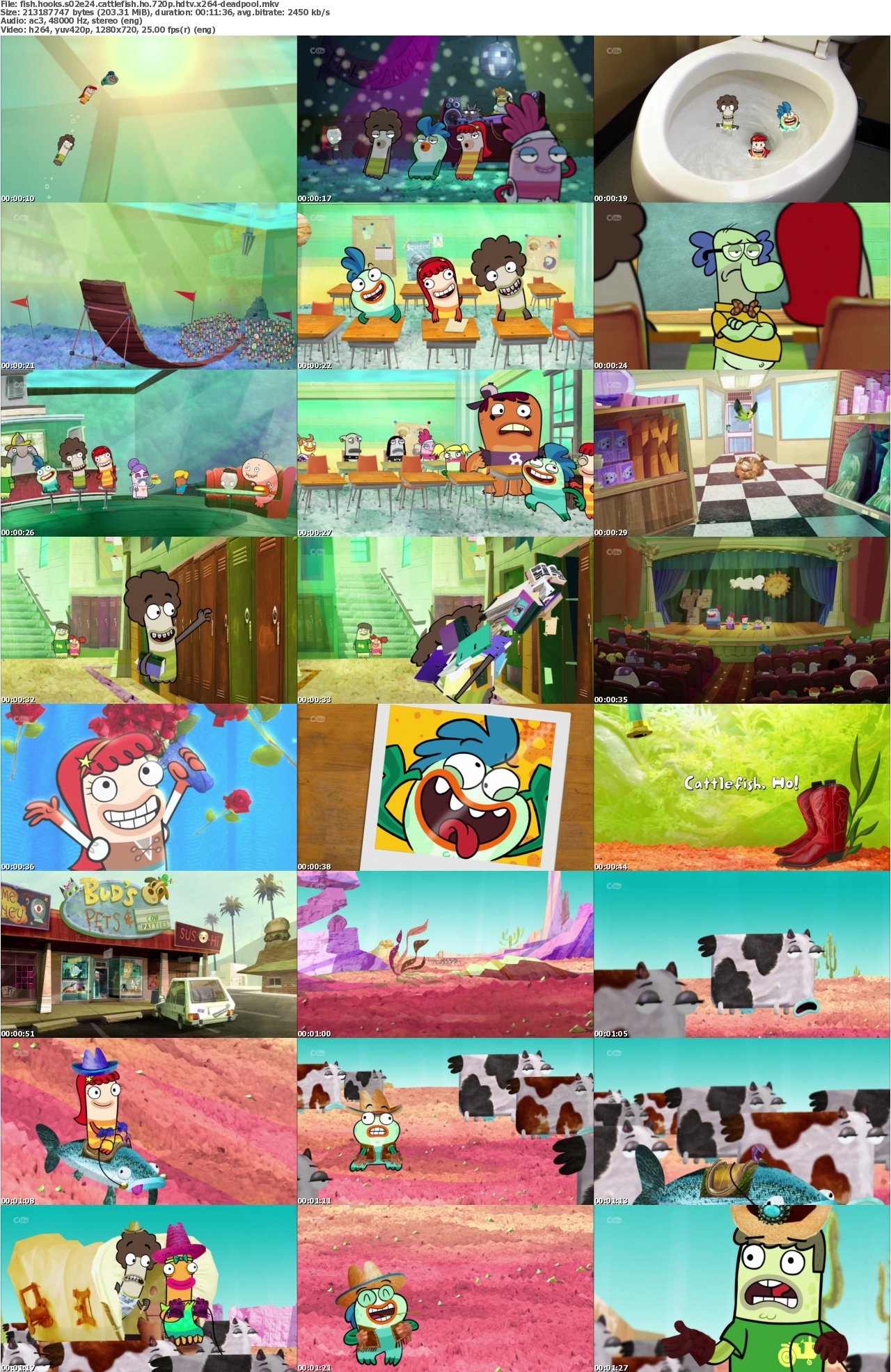 Fish Hooks S02E24 Cattlefish Ho 720p HDTV x264-DEADPOOL