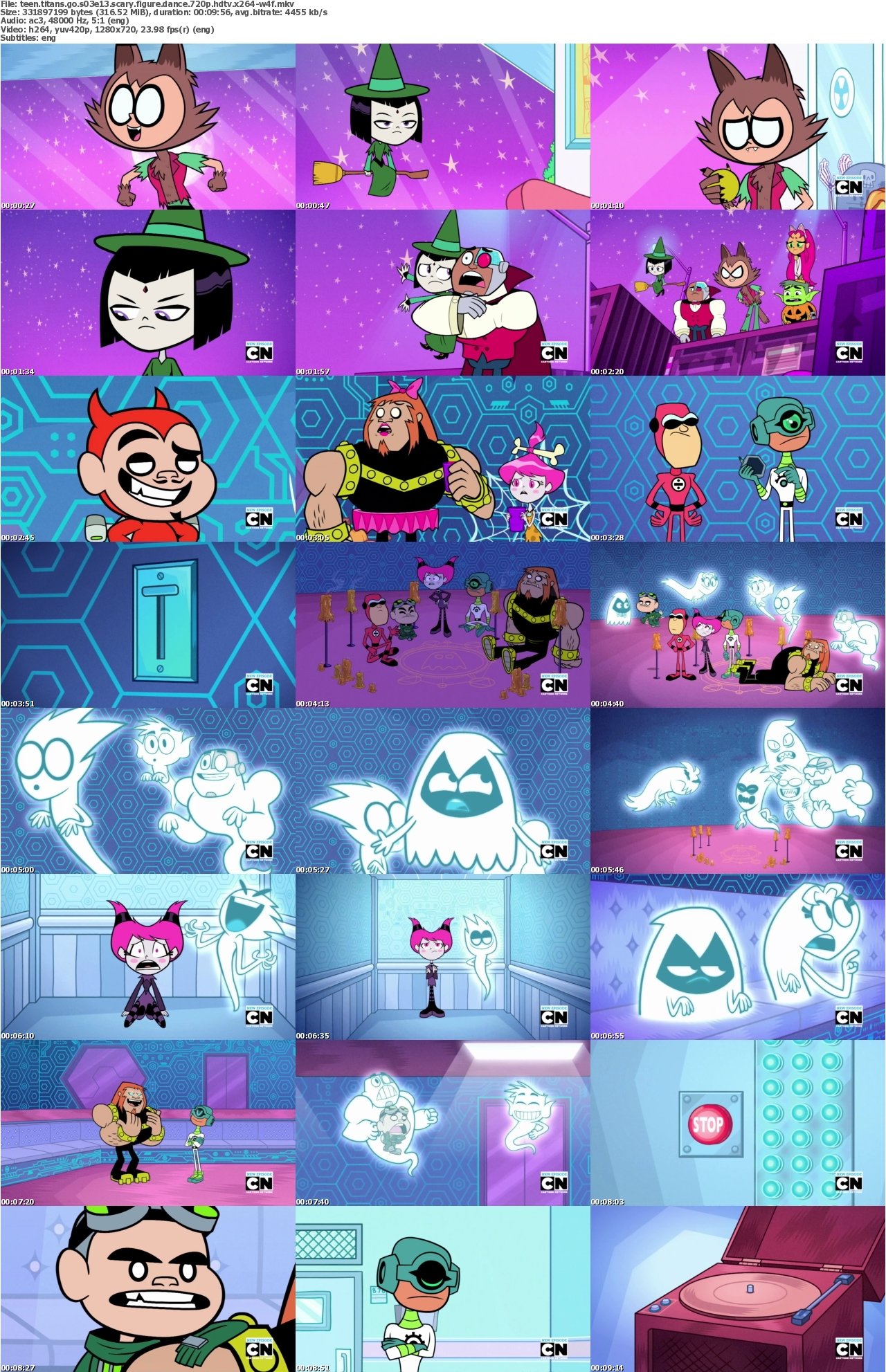 Teen Titans Go S03E13 Scary Figure Dance 720p HDTV x264-W4F
