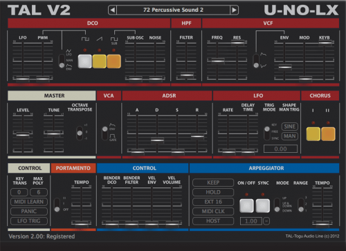 Togu Audio Line U-NO-LX v2.73 WiN/MAC