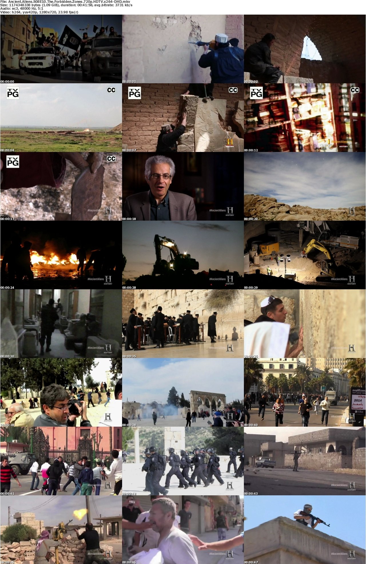 Ancient Aliens S08E10 The Forbidden Zones 720p HDTV x264-DHD