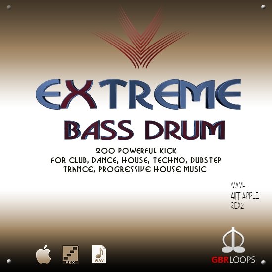 GBR Loops Extreme Bass Drum WAV REX AiFF-DISCOVER
