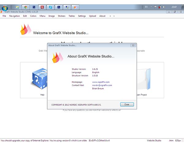 GrafX Website Studio 2.0.28