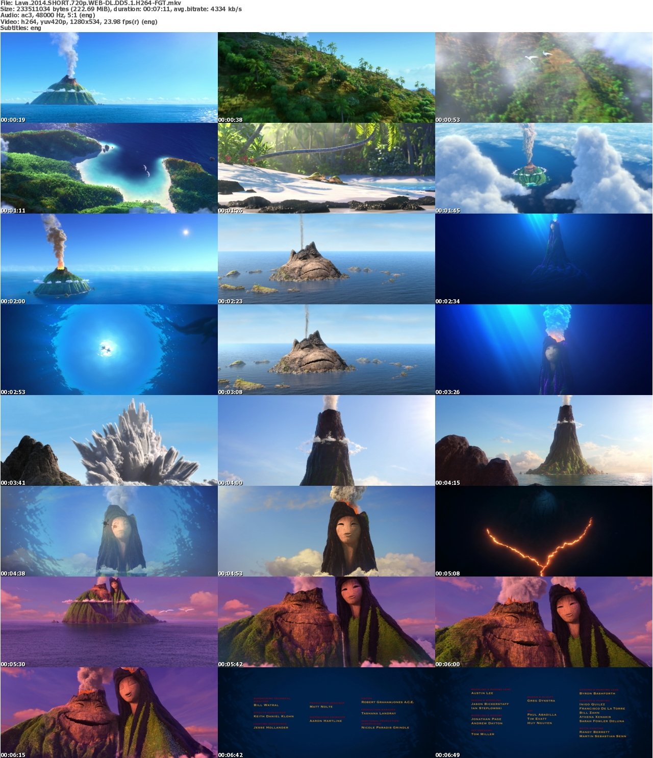 Lava 2014 SHORT 720p WEB-DL DD5 1 H264-FGT