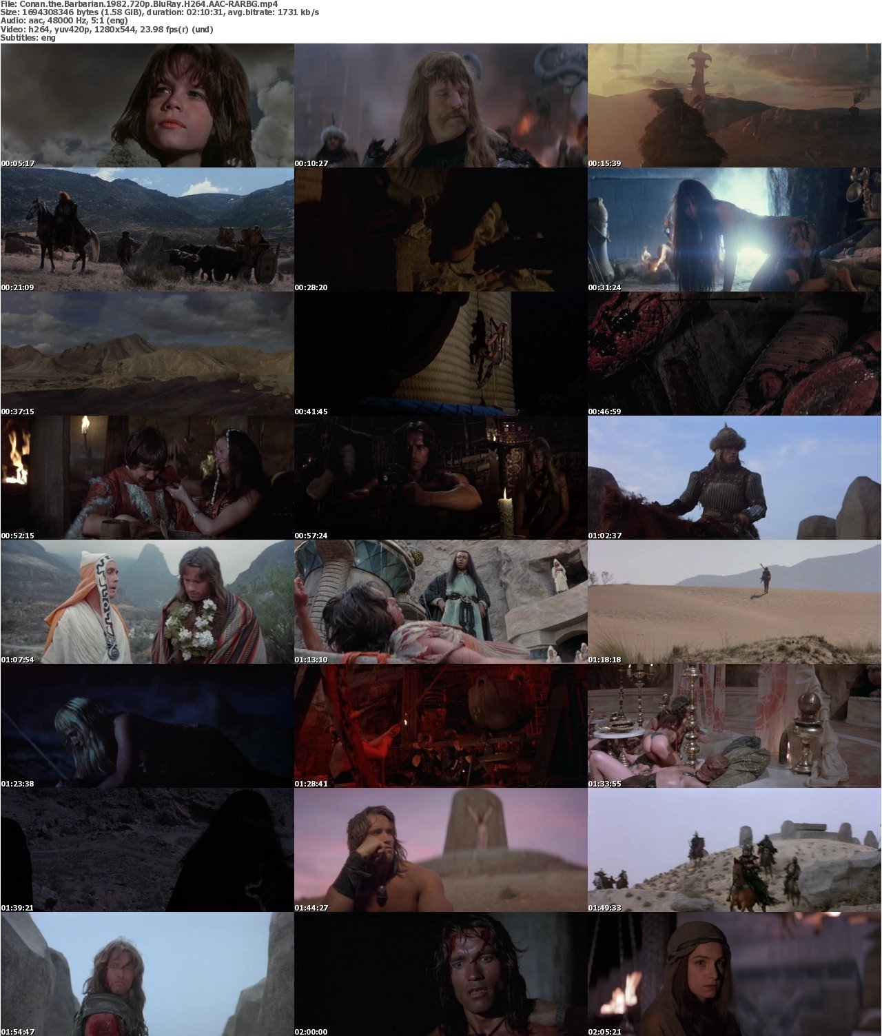 Conan the Barbarian 1982 720p BluRay H264 AAC-RARBG