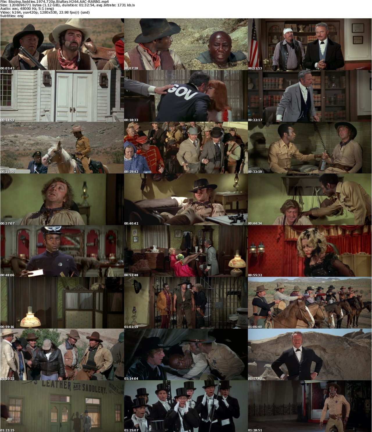 Blazing Saddles 1974 720p BluRay H264 AAC-RARBG