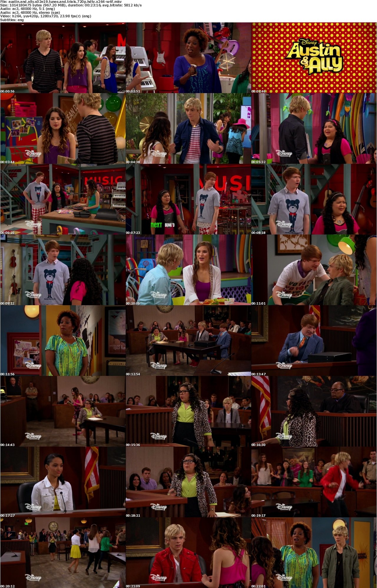 Austin and Ally S02E19 Tunes and Trials 720p HDTV x264-W4F