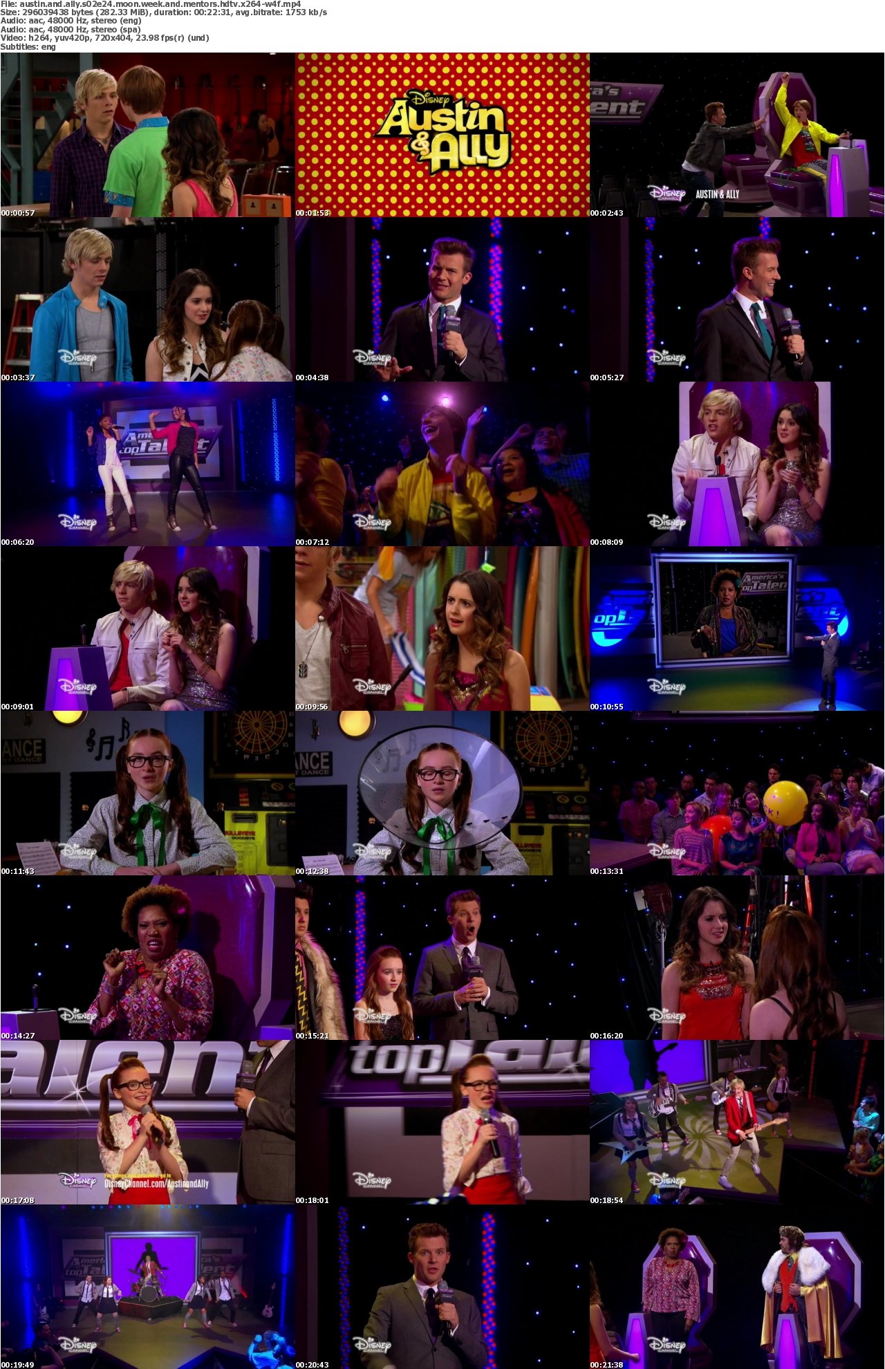 Austin and Ally S02E24 Moon Week and Mentors HDTV x264-W4F