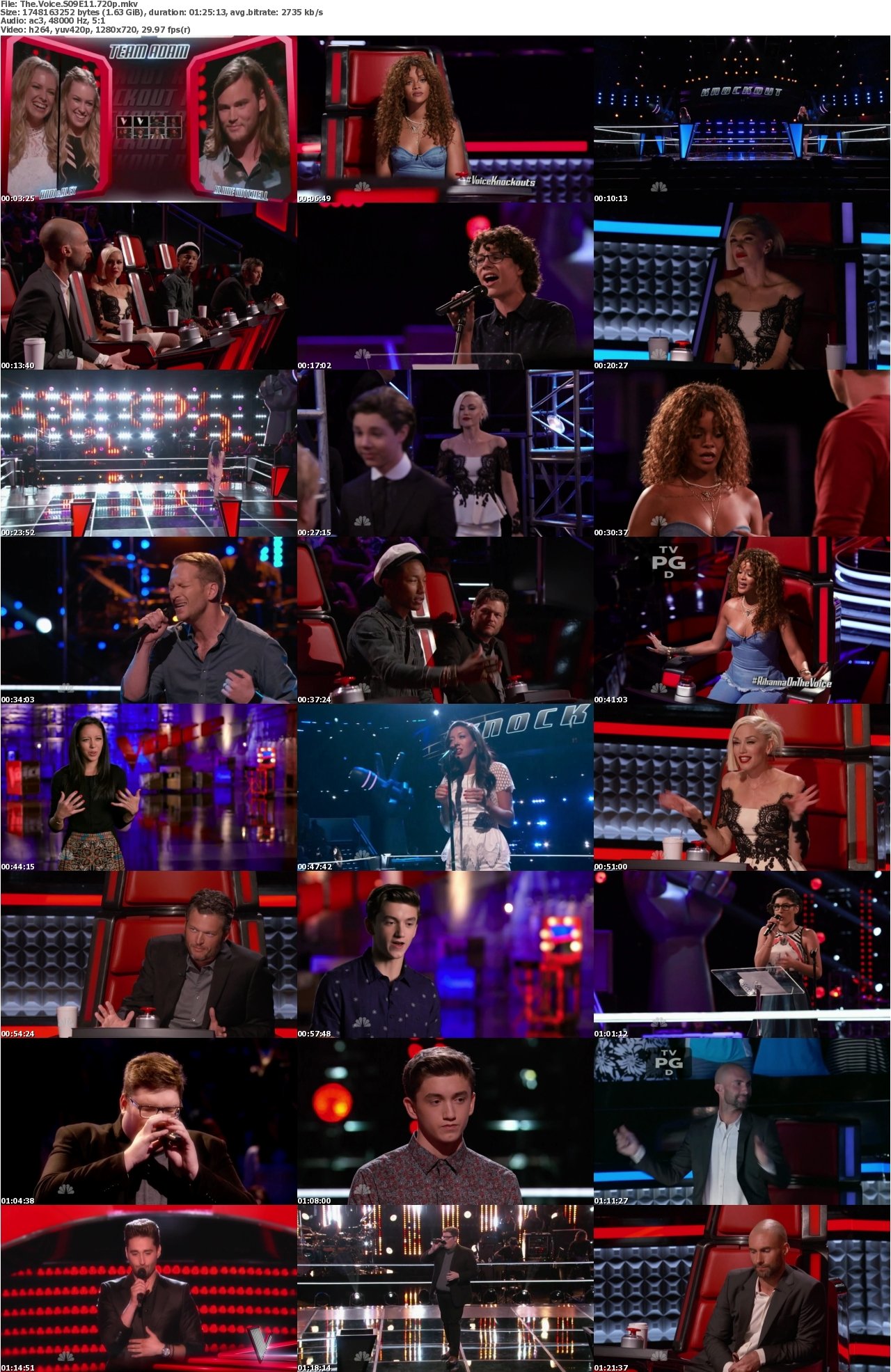 The Voice S09E11 720p