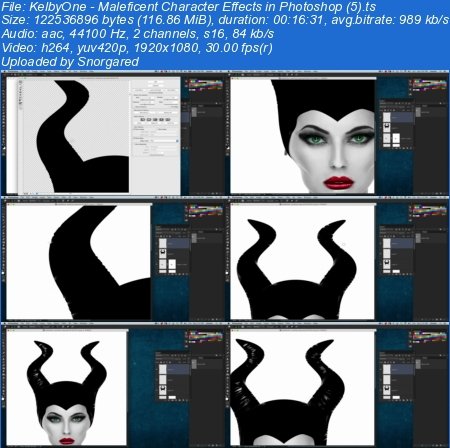 MASTER FX: Maleficent Character Effects in Photoshop