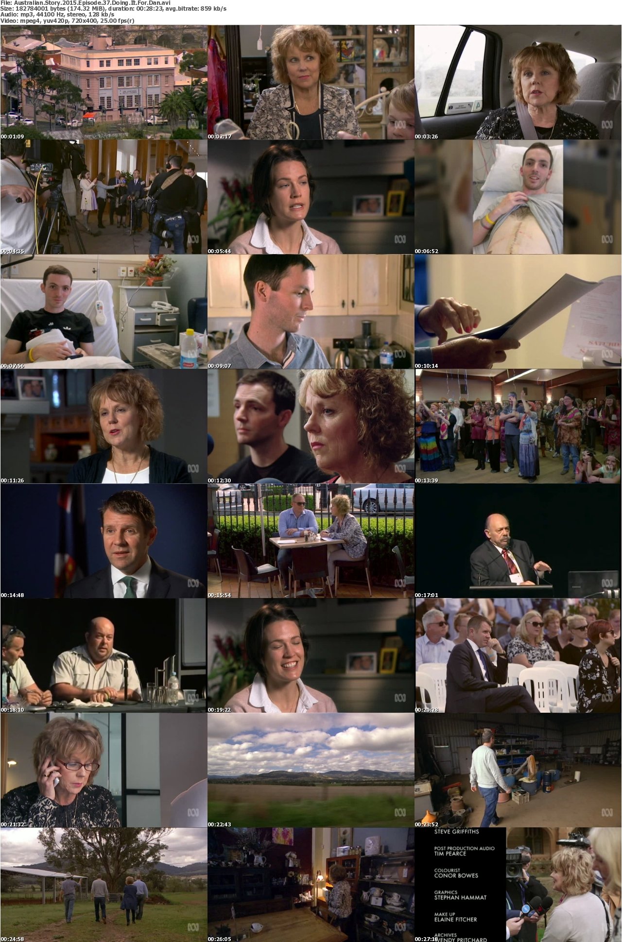 Australian Story 2015 Episode 37 Doing It For Dan
