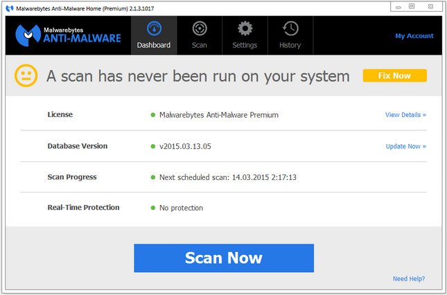 Malwarebytes Anti-Malware Premium 2.2.0.1024 Beta Multilanguage