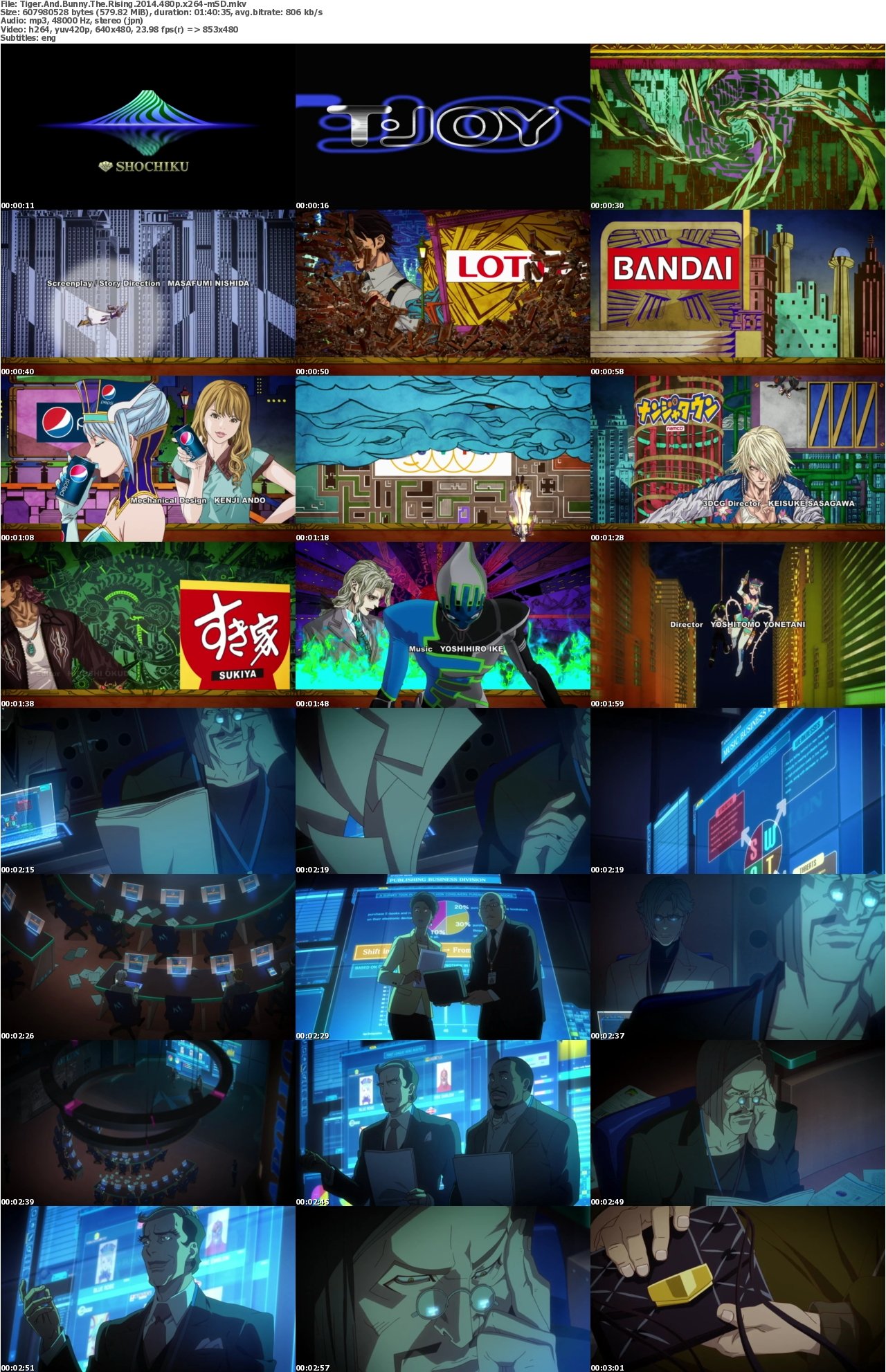 Tiger And Bunny The Rising 2014 480p x264-mSD