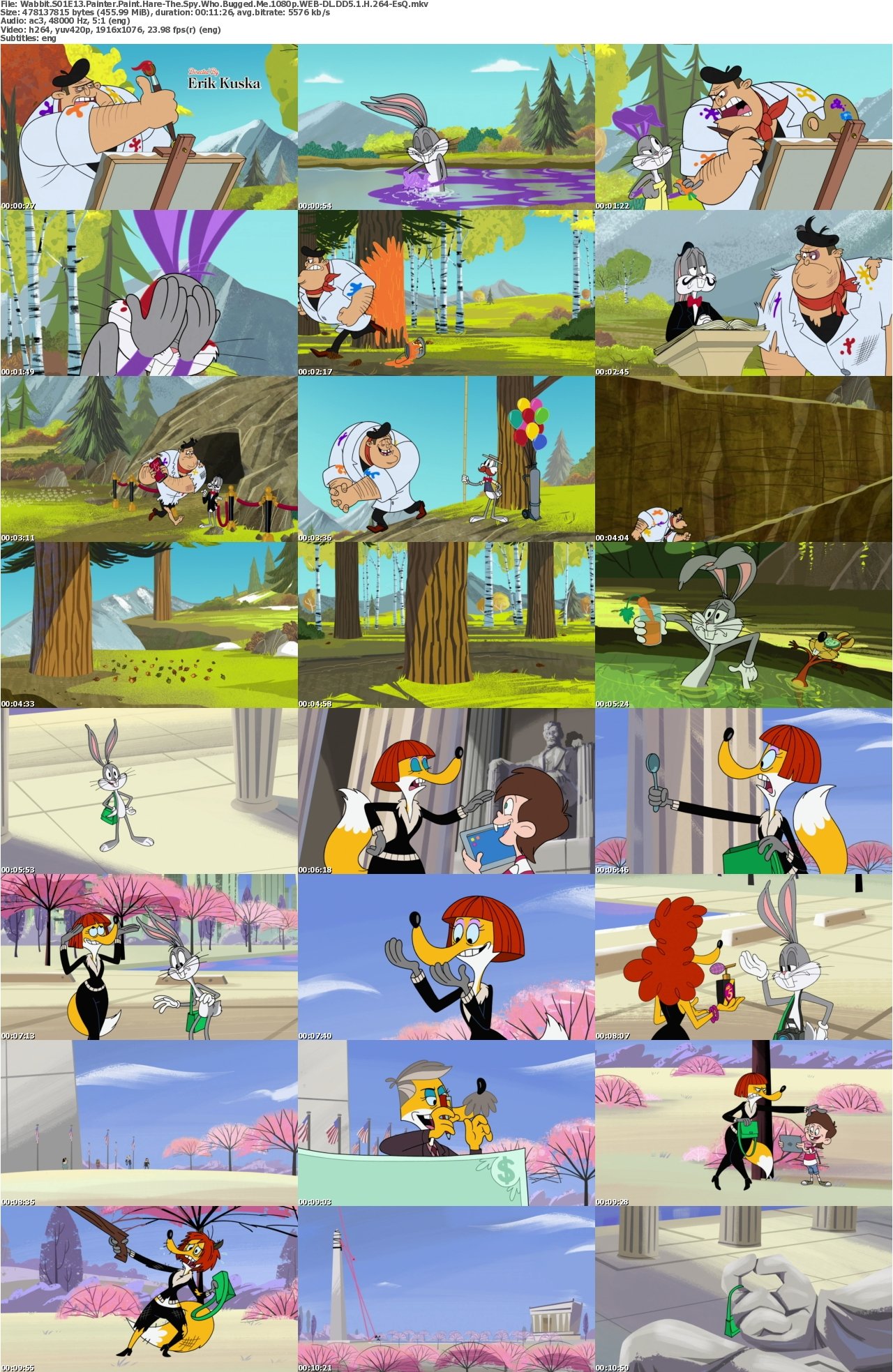 Wabbit S01E13 Painter Paint Hare-The Spy Who Bugged Me 1080p WEB-DL DD5 1 H 264-EsQ