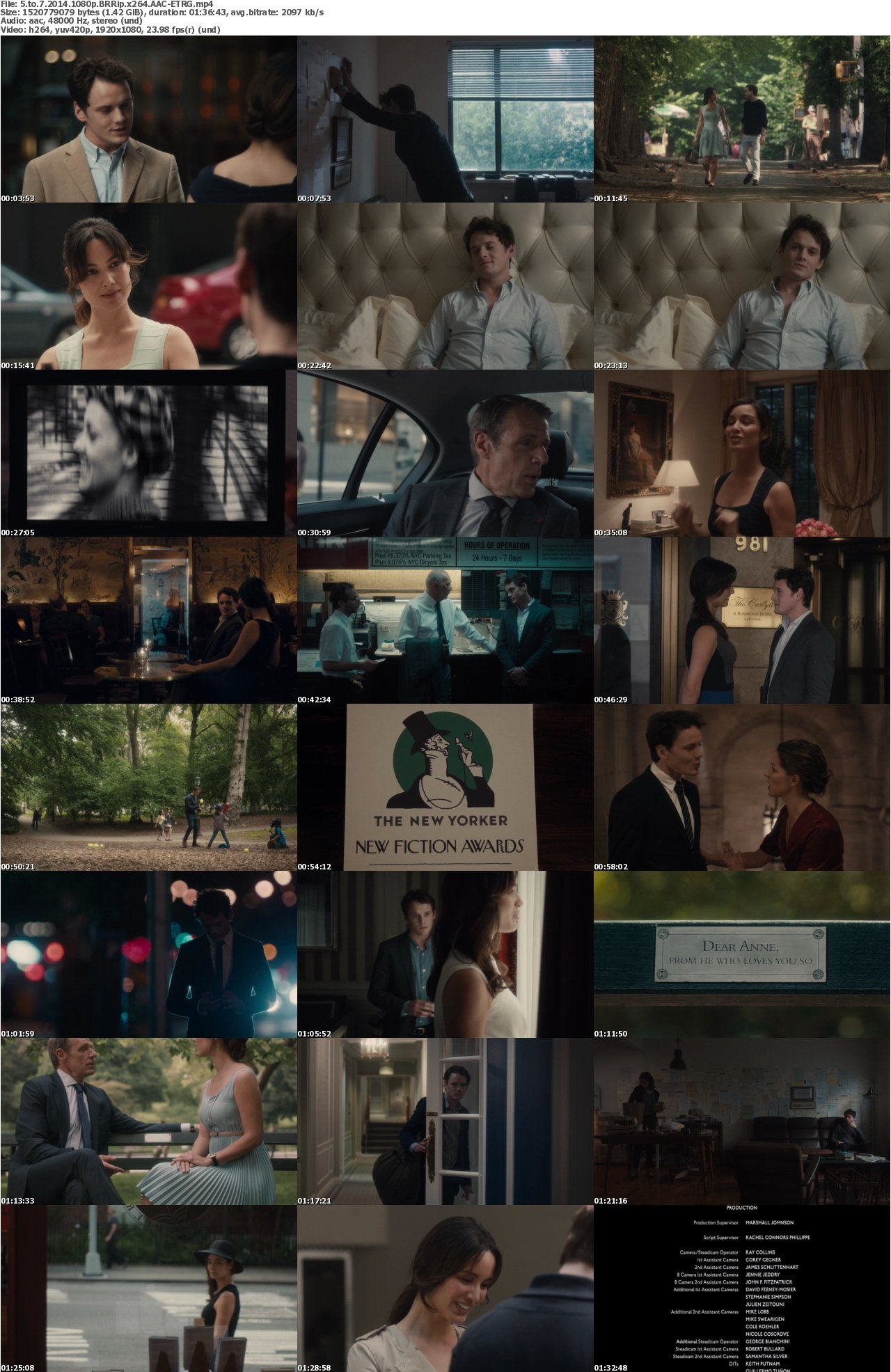 5 to 7 2014 1080p BRRip x264 AAC-ETRG