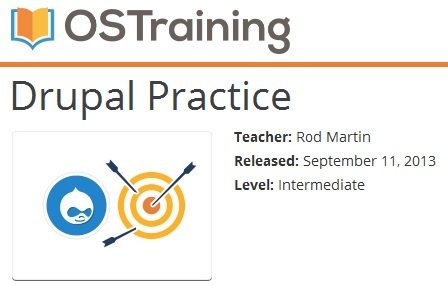 OSTraining - Drupal Practice
