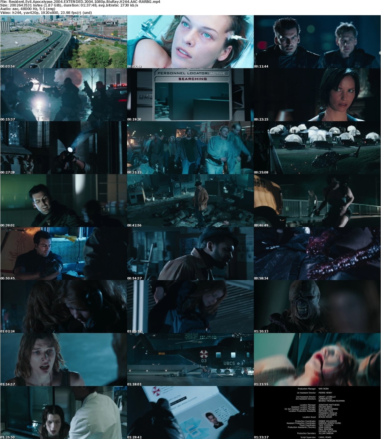 Resident Evil Apocalypse 2004 EXTENDED 2004 1080p BluRay H264 AAC-RARBG
