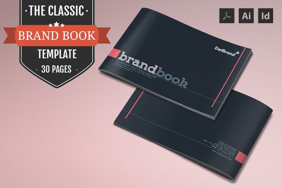 CreativeMarket - The Classic-Brand Guidelines Templat