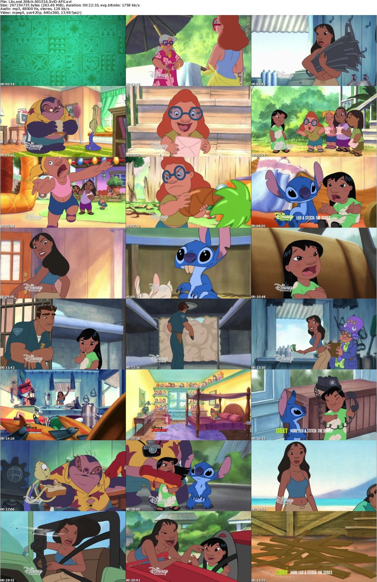 Lilo and Stitch S01E16 XviD-AFG