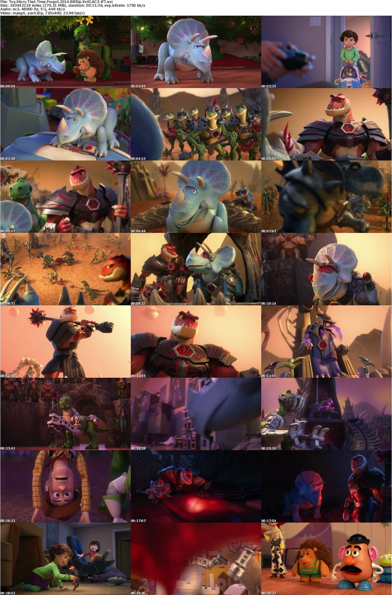 Toy Story That Time Forgot 2014 BRRip XviD AC3-iFT