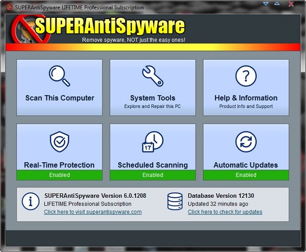 SUPERAntiSpyware Professional 6.0.1208 Multilingual