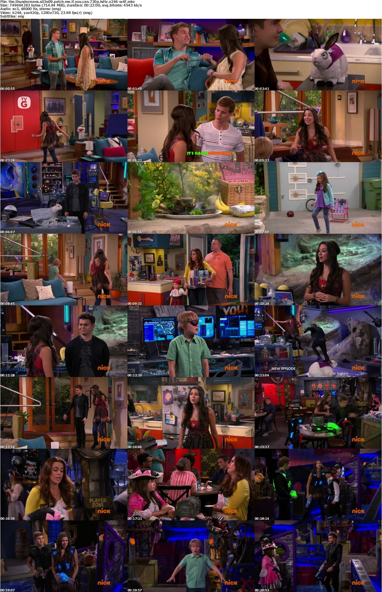 The Thundermans S03E09 Patch Me If You Can 720p HDTV x264-W4F