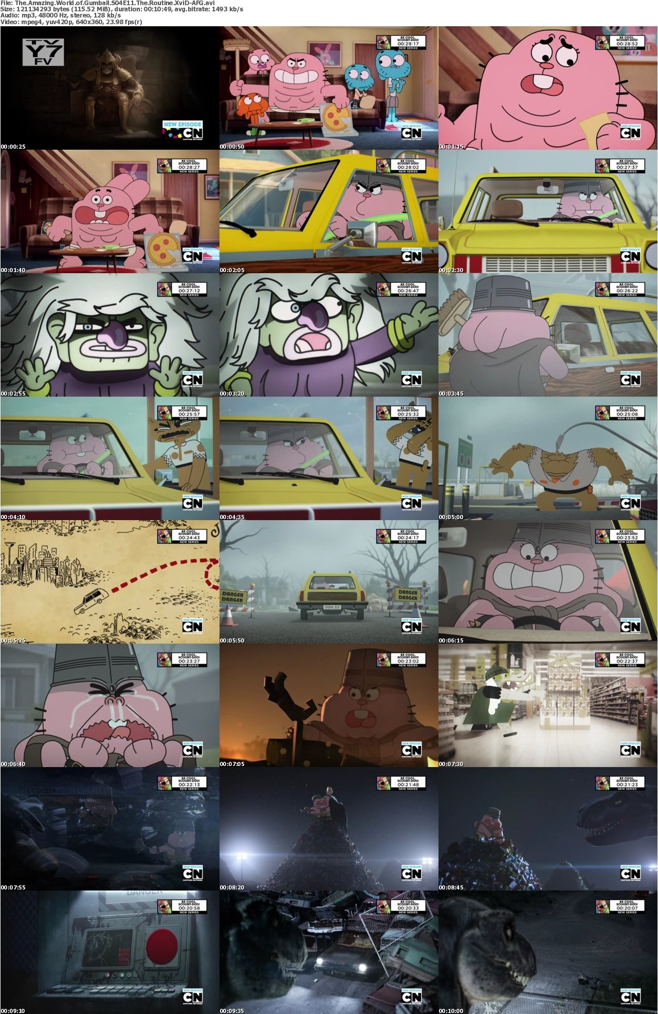 The Amazing World of Gumball S04E11 The Routine XviD-AFG