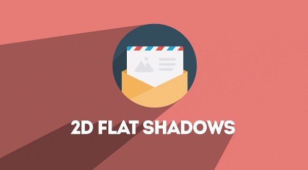 2D Long Flat Shadows in After Effects