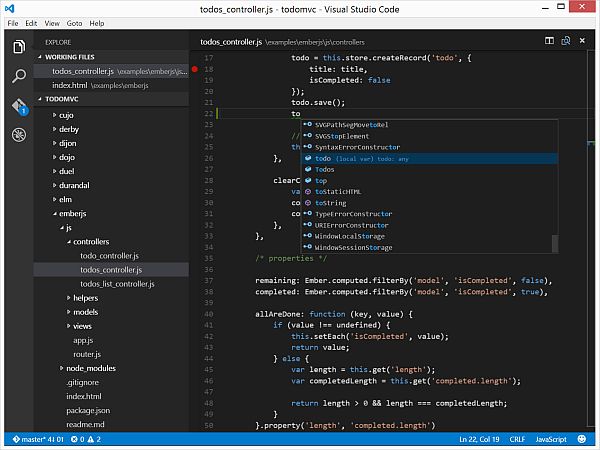 Visual Studio Code 0.9.2