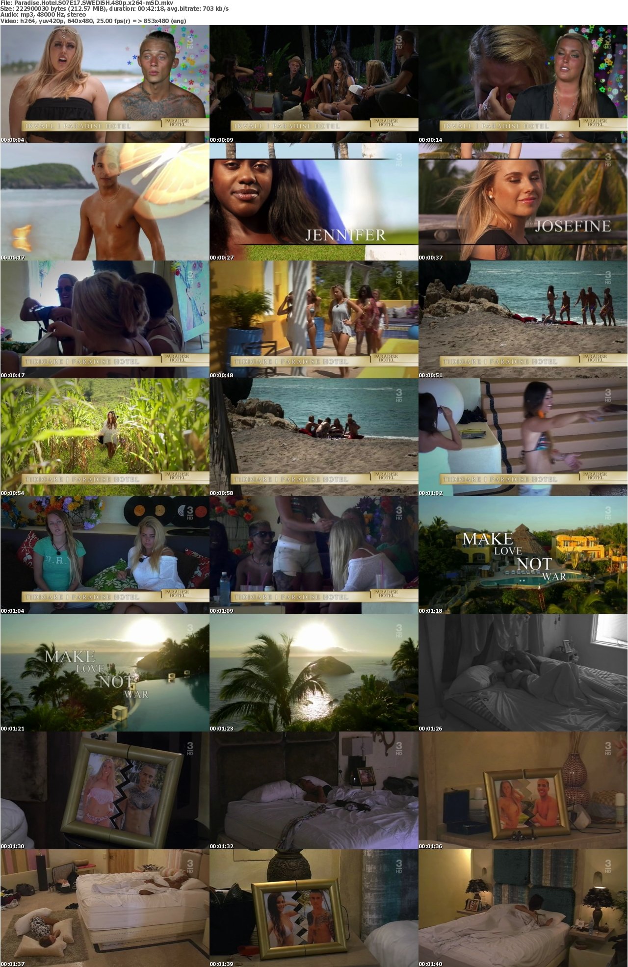 Paradise Hotel S07E17 SWEDiSH 480p x264-mSD