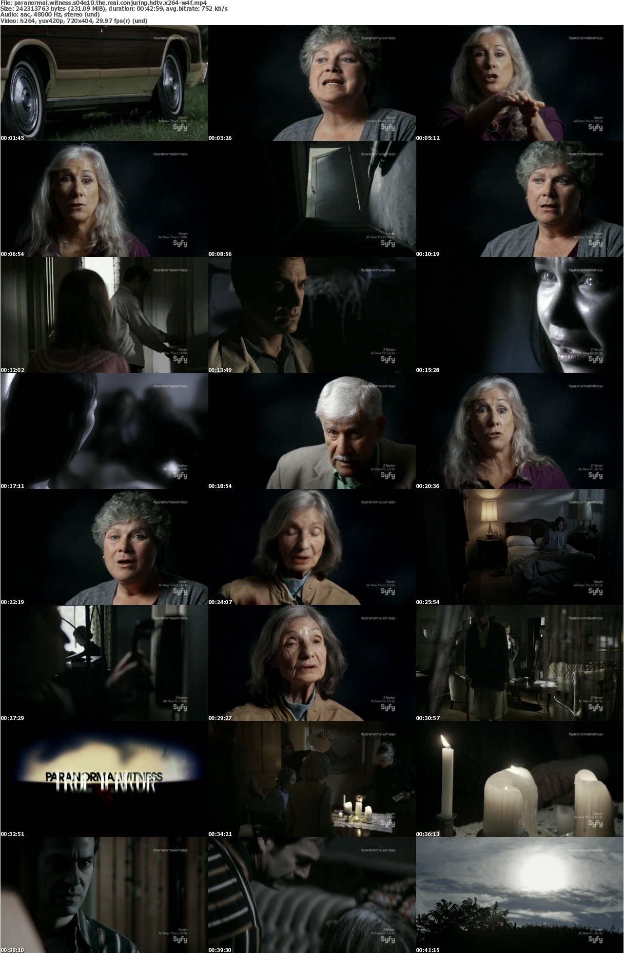 Paranormal Witness S04E10 The Real Conjuring HDTV x264-W4F