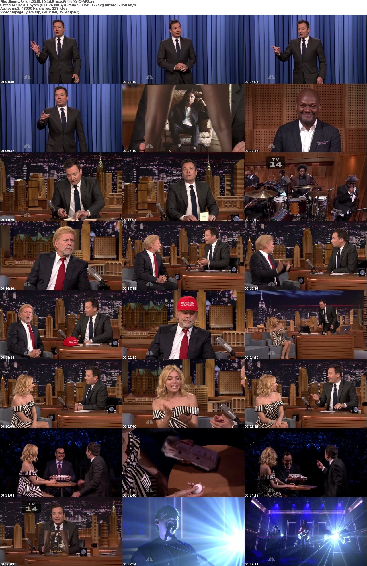Jimmy Fallon 2015 10 16 Bruce Willis XviD-AFG