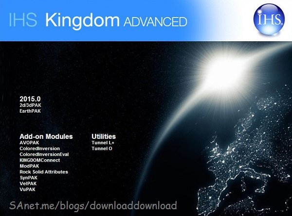 IHS Kingdom Suite 2015 version 9.0 Advanced