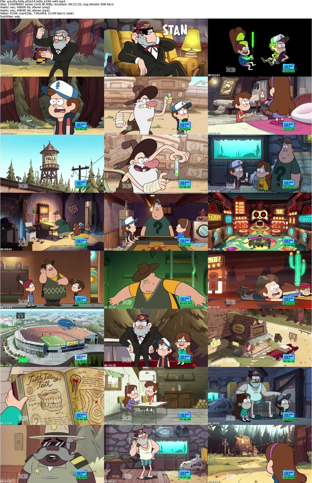 Gravity Falls S01E14 HDTV x264-W4F