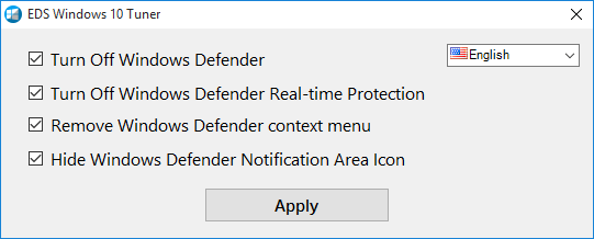 EDS Windows 10 Tuner 1.0.0.1 Final + portable