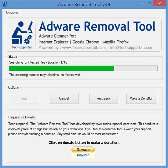 Adware Removal Tool 4.1 portable