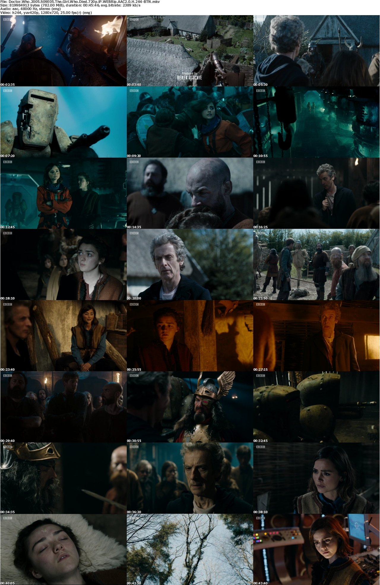 Doctor Who 2005 S09E05 The Girl Who Died 720p iP WEBRip AAC2 0 H 264-BTN