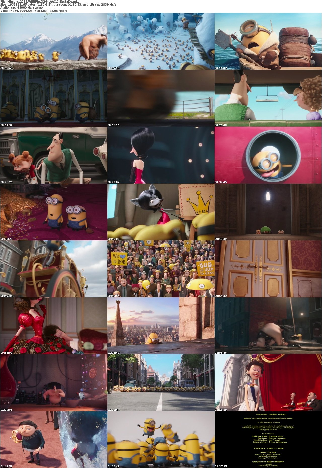 Minions 2015 WEBRip X264 AAC CrEwSaDe