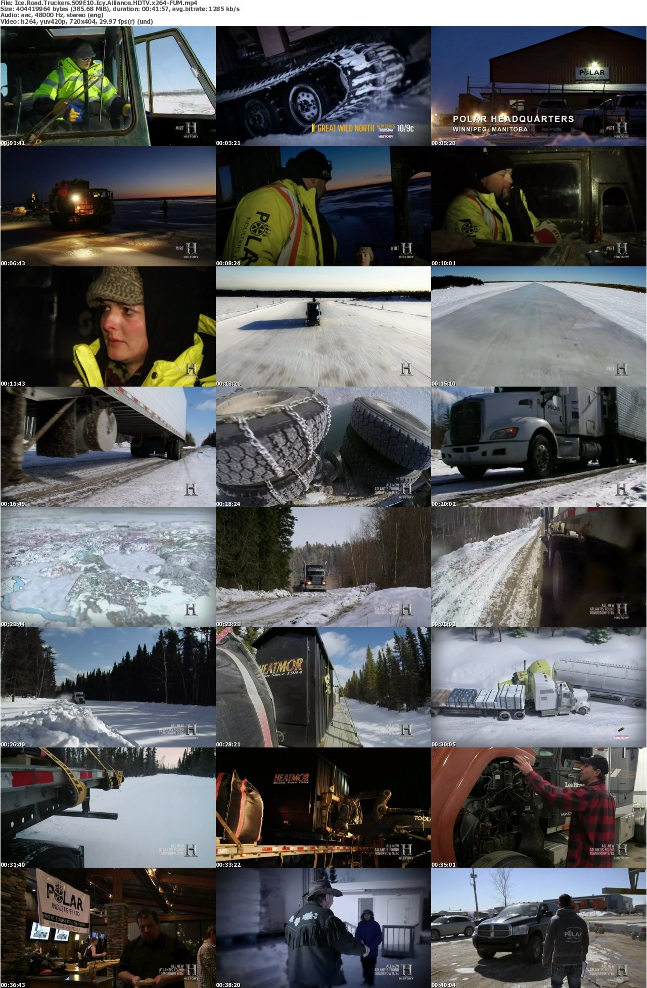 Ice Road Truckers S09E10 Icy Alliance HDTV x264-FUM