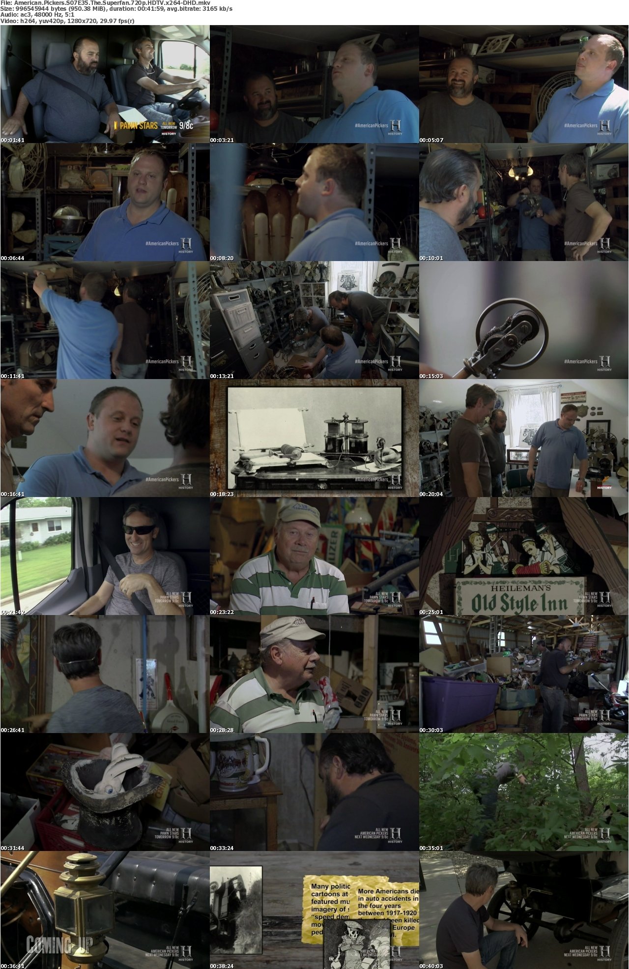 American Pickers S07E35 The Superfan 720p HDTV x264-DHD