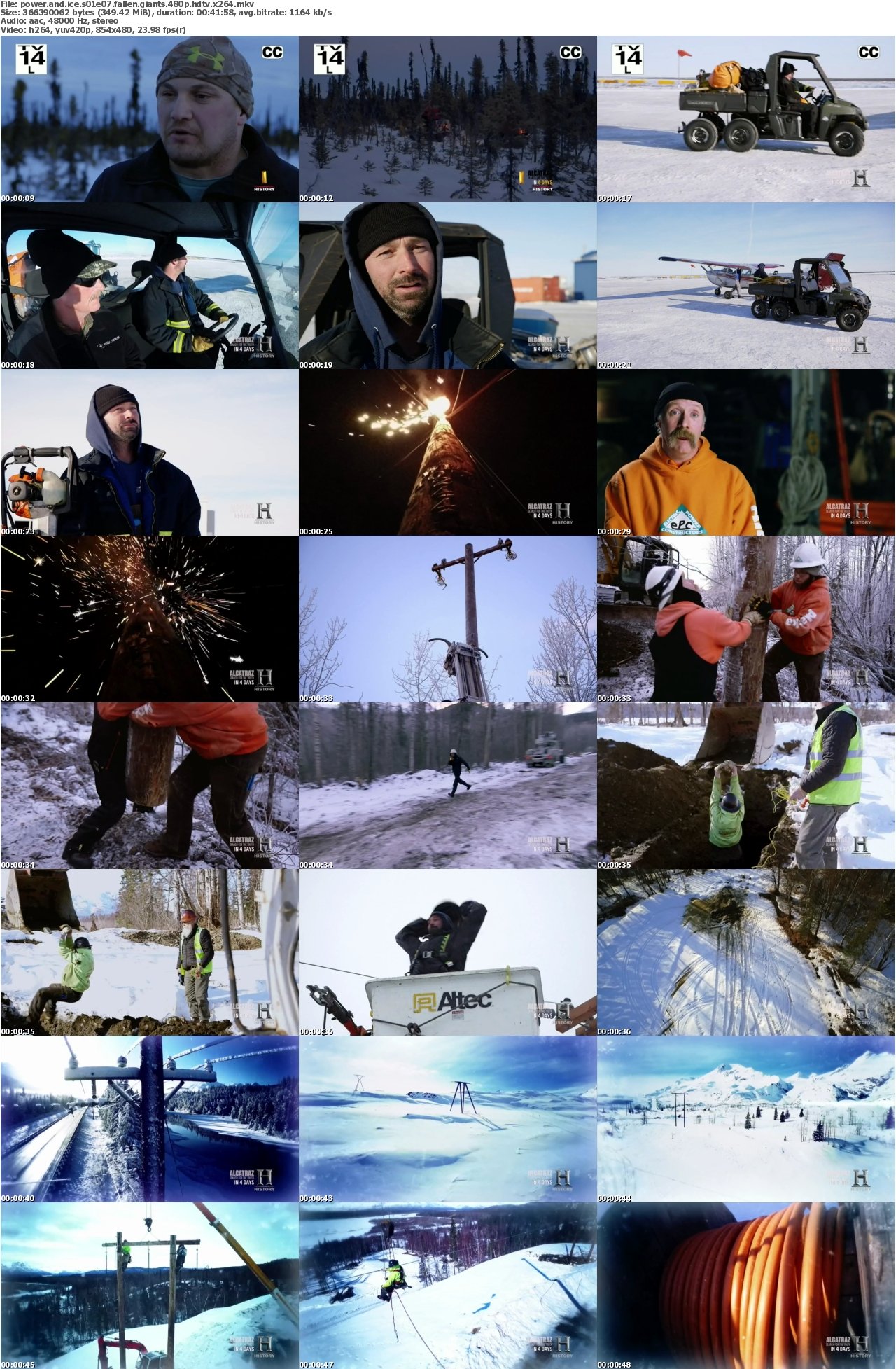 Power and Ice S01E07 Fallen Giants 480p HDTV x264