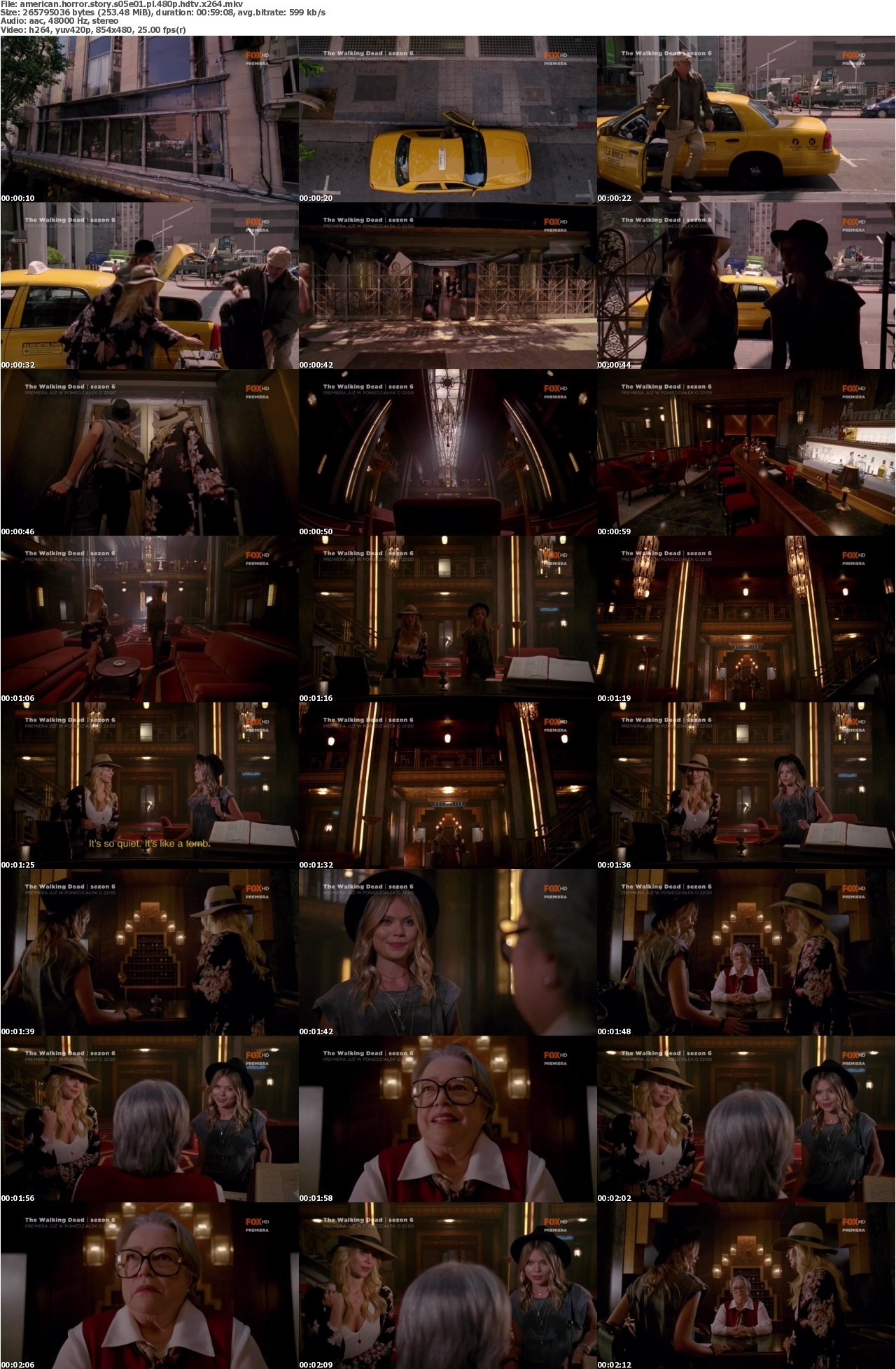 American Horror Story S05E01 PL 480p HDTV x264
