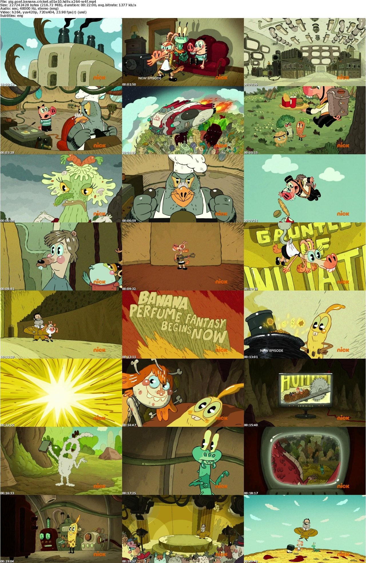Pig Goat Banana Cricket S01E10 HDTV x264-W4F