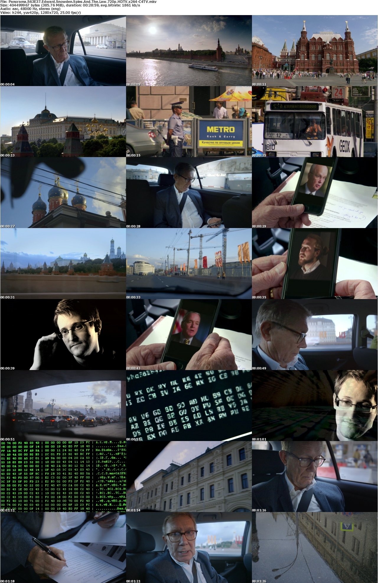 Panorama S63E37 Edward Snowden Spies And The Law 720p HDTV x264-C4TV