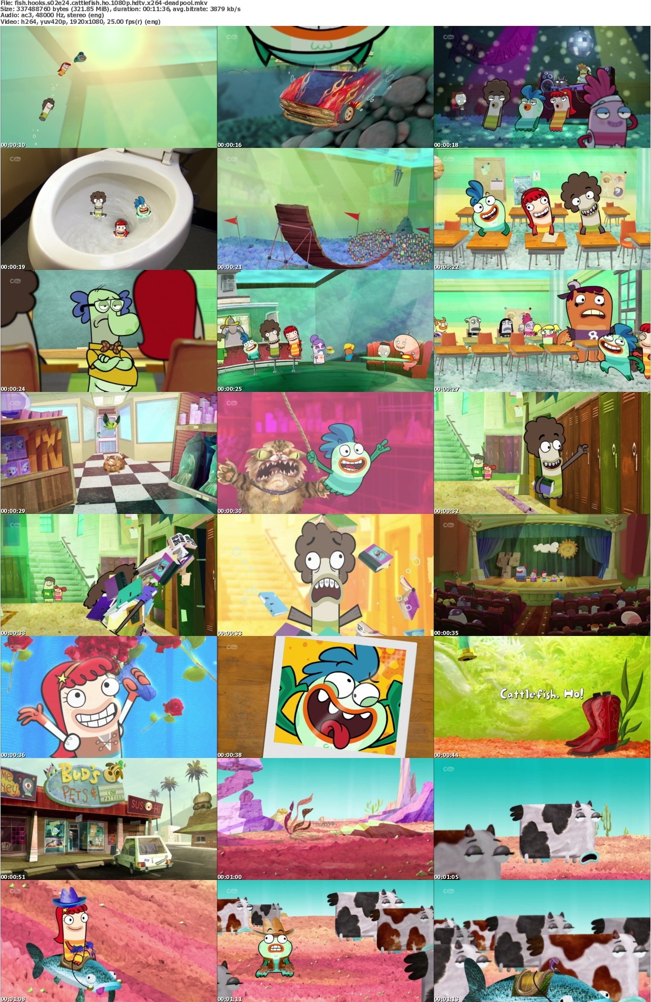 Fish Hooks S02E24 Cattlefish Ho 1080p HDTV x264-DEADPOOL