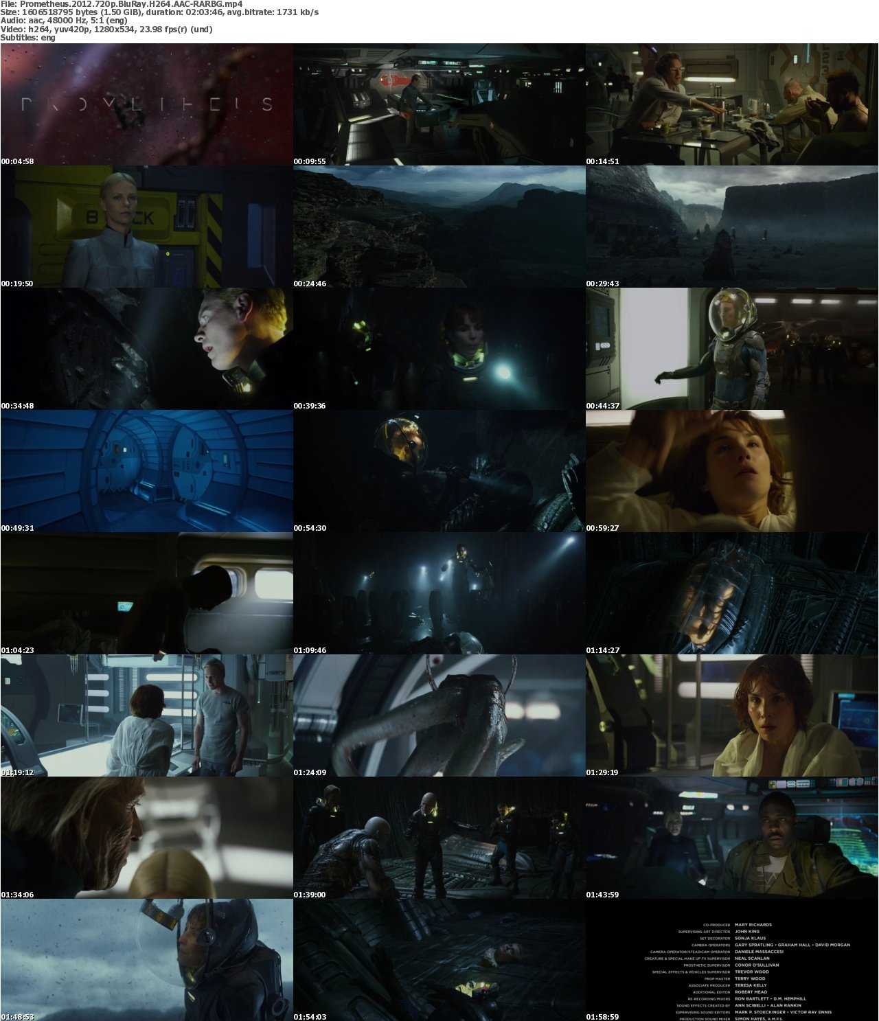 Prometheus 2012 720p BluRay H264 AAC-RARBG