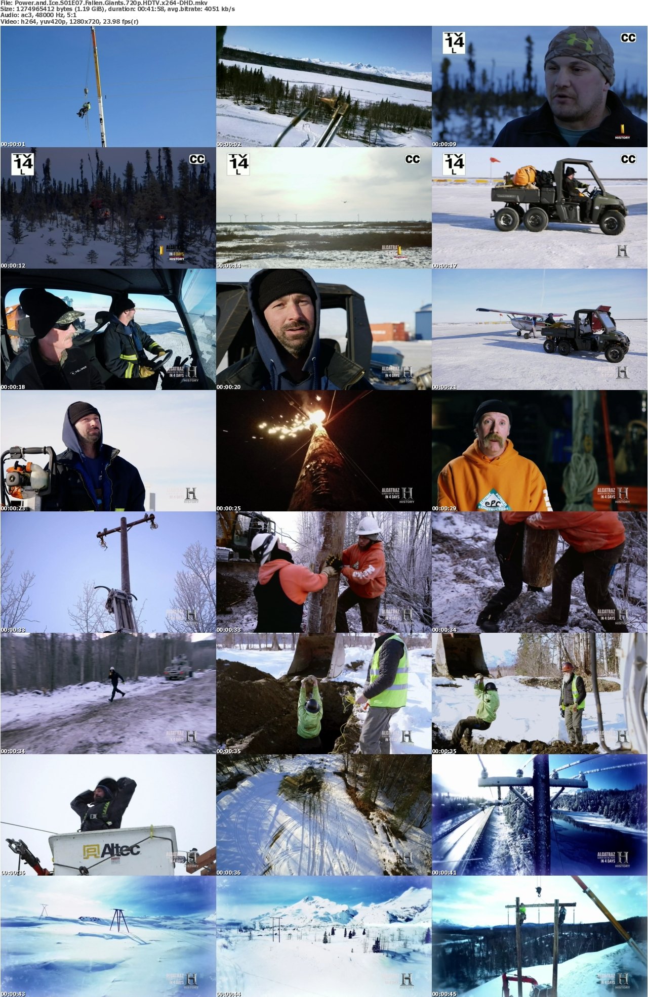 Power and Ice S01E07 Fallen Giants 720p HDTV x264-DHD