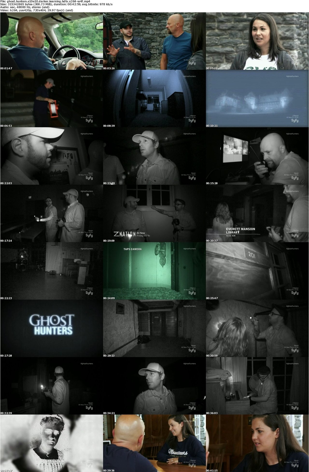 Ghost Hunters S10E10 Darker Learning HDTV x264-W4F